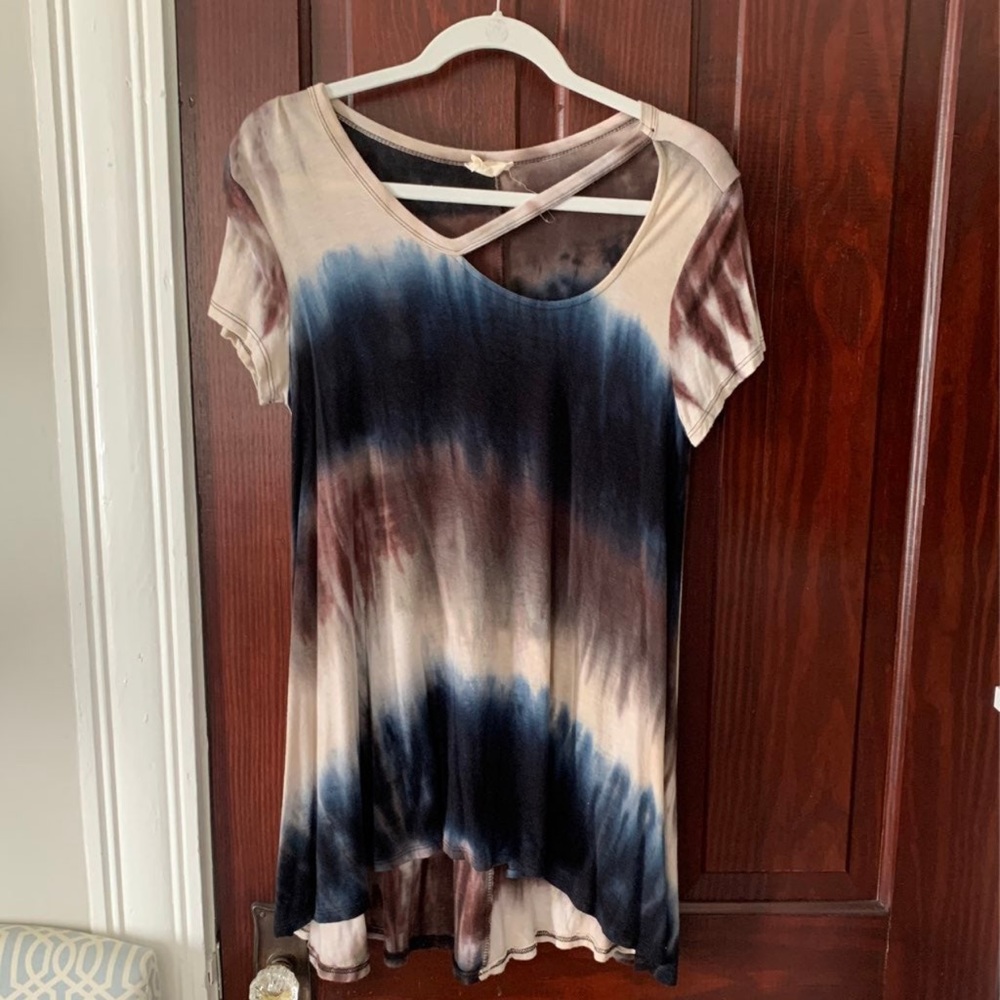 Tie dye boutique top!